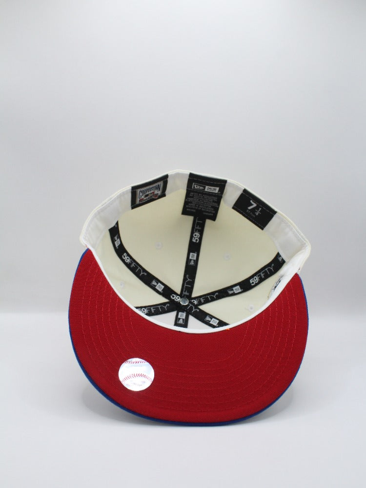 C CHICAGO CUBS WORLD SERIES 1908 BLUE/BEIGE
