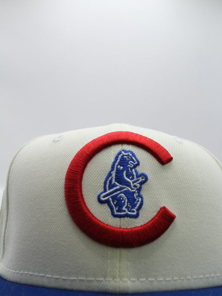 C CHICAGO CUBS WORLD SERIES 1908 BLUE/BEIGE
