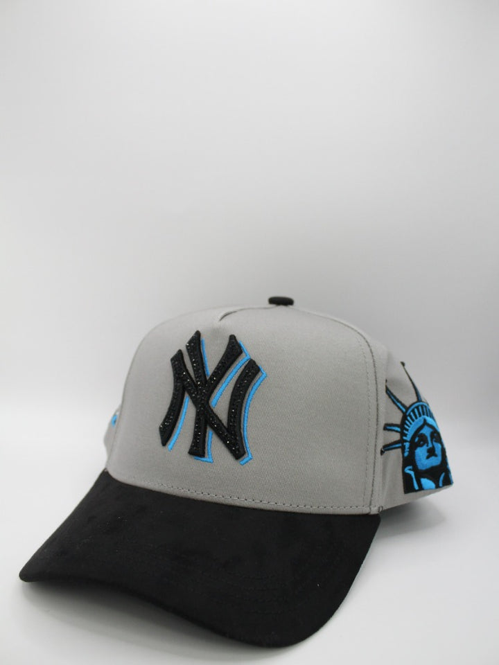 KEVIN HATS BLUE GRAY