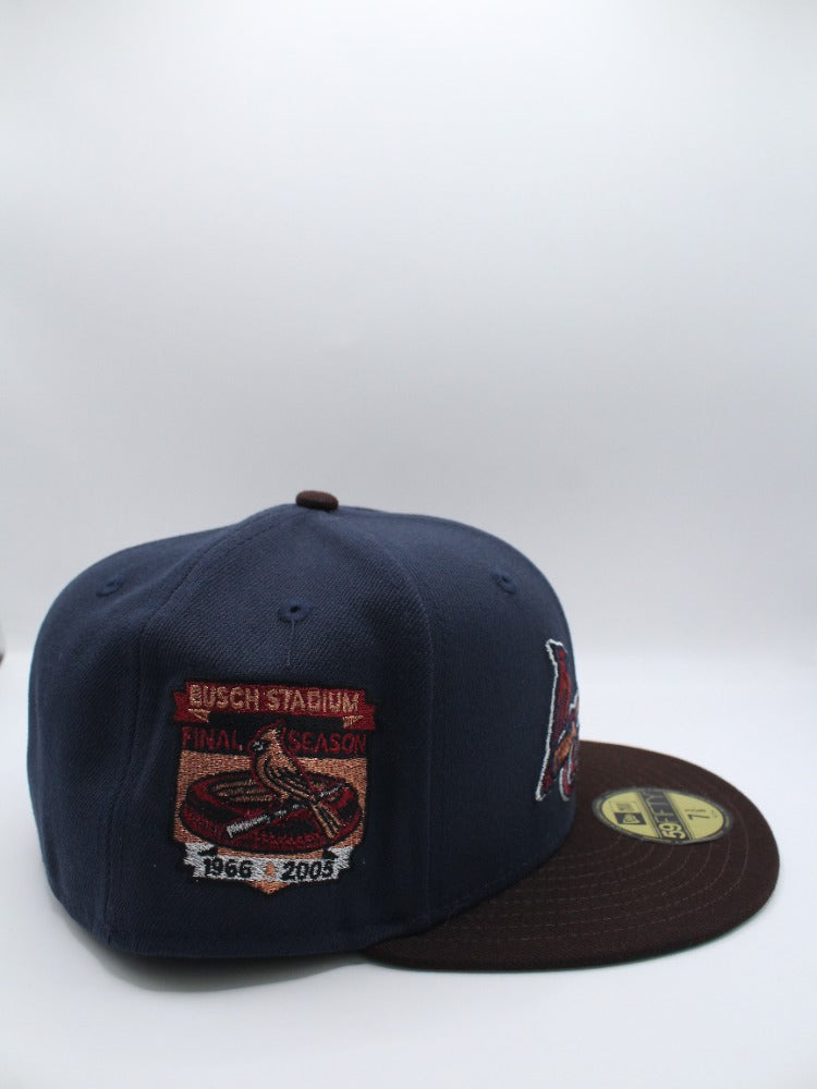 CARDINALS FINAL SEASON 2005 NAVY/BROWN