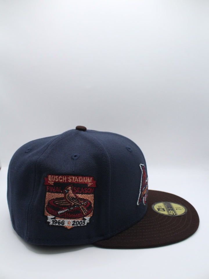 CARDINALS FINAL SEASON 2005 NAVY/BROWN