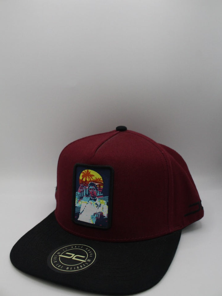 MIAMI VIBES BURGANDY