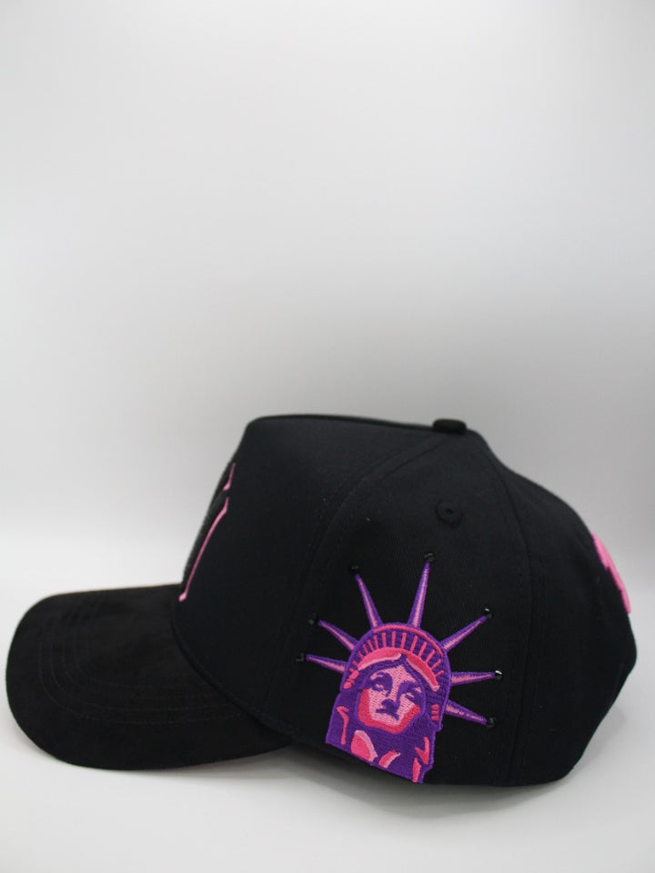 NY CRYSTAL PINK KEVIN HATS