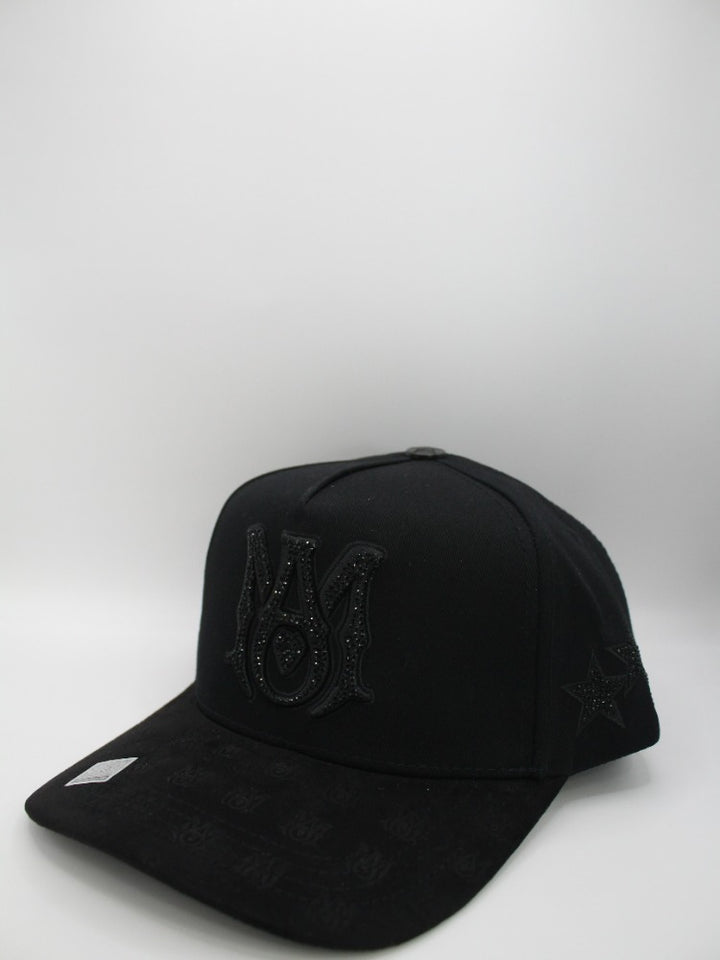AMIRI CRISTAL BLACK STARS