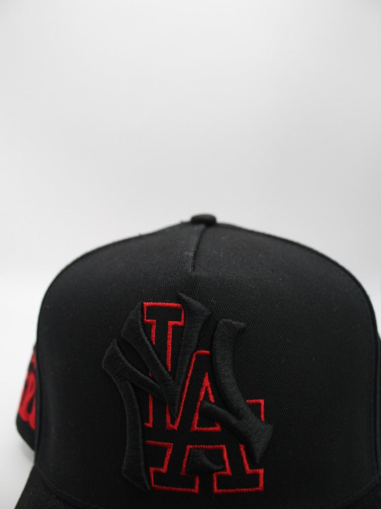 NY LA BLACK RED