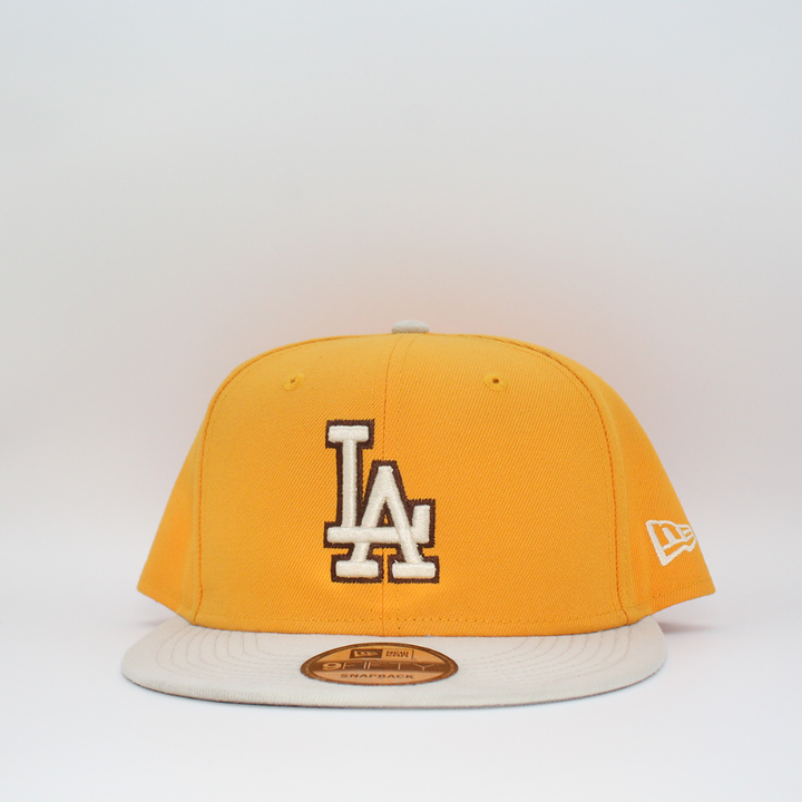 LA LOS ANGELES DODGERS AMARILLA/BLANCO