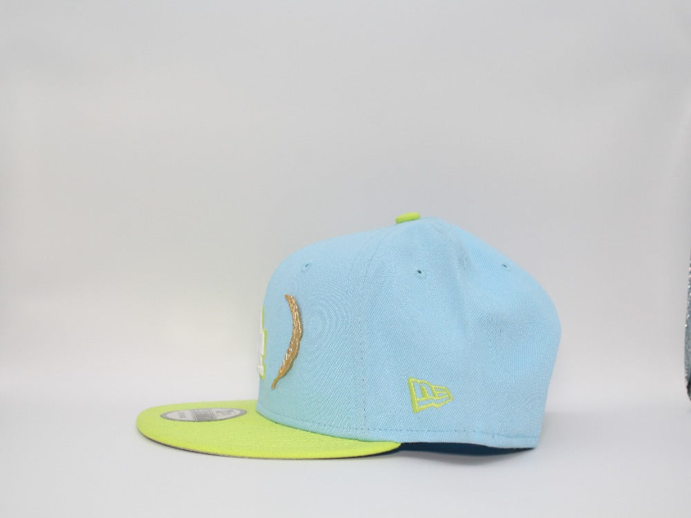 LA YELLOW/BLUE PIN 9F