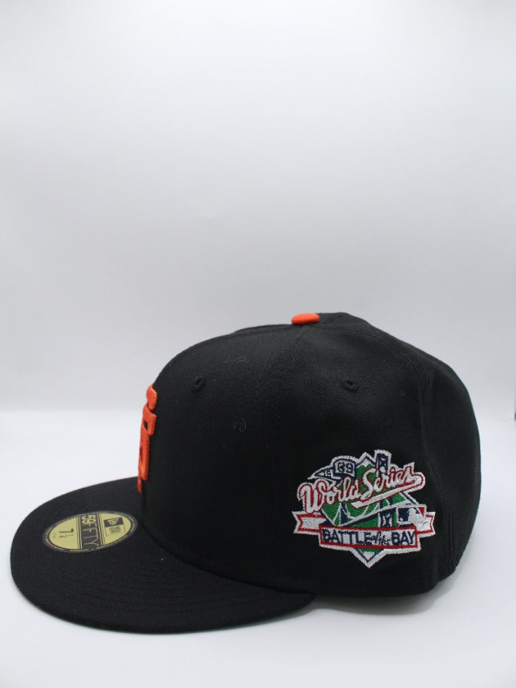 SF SAN FRANCISCO WORLD SERIES BLACK/ORANGE 1989