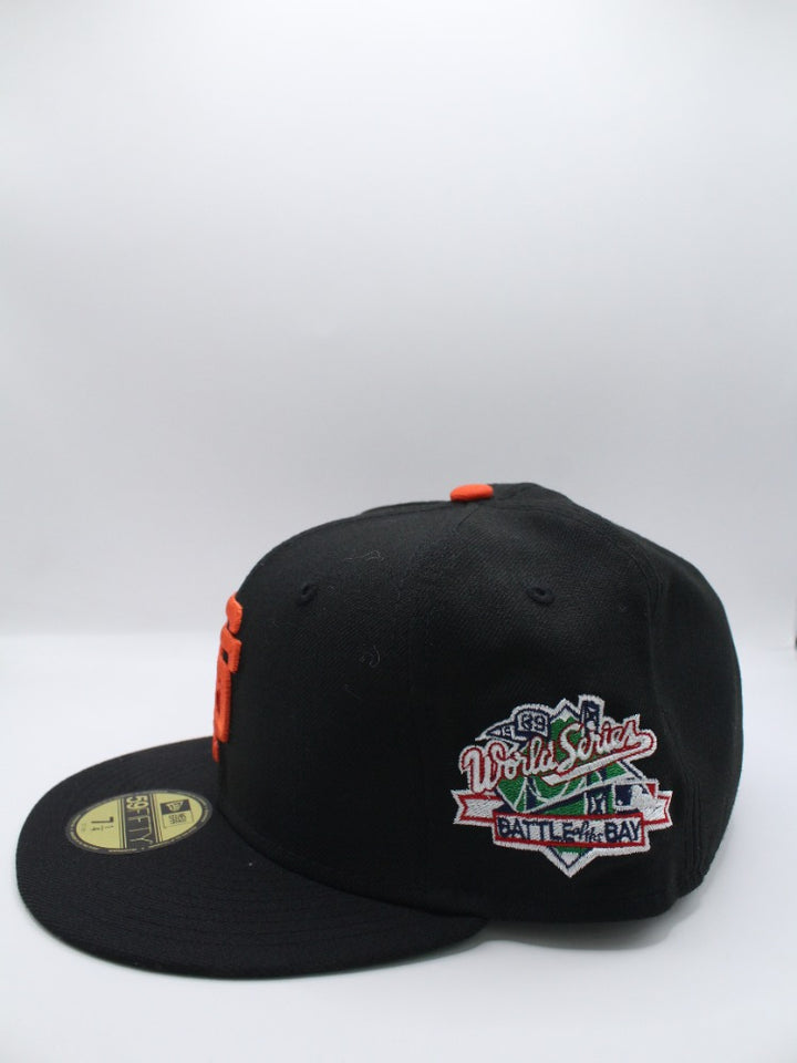 SF SAN FRANCISCO WORLD SERIES BLACK/ORANGE 1989