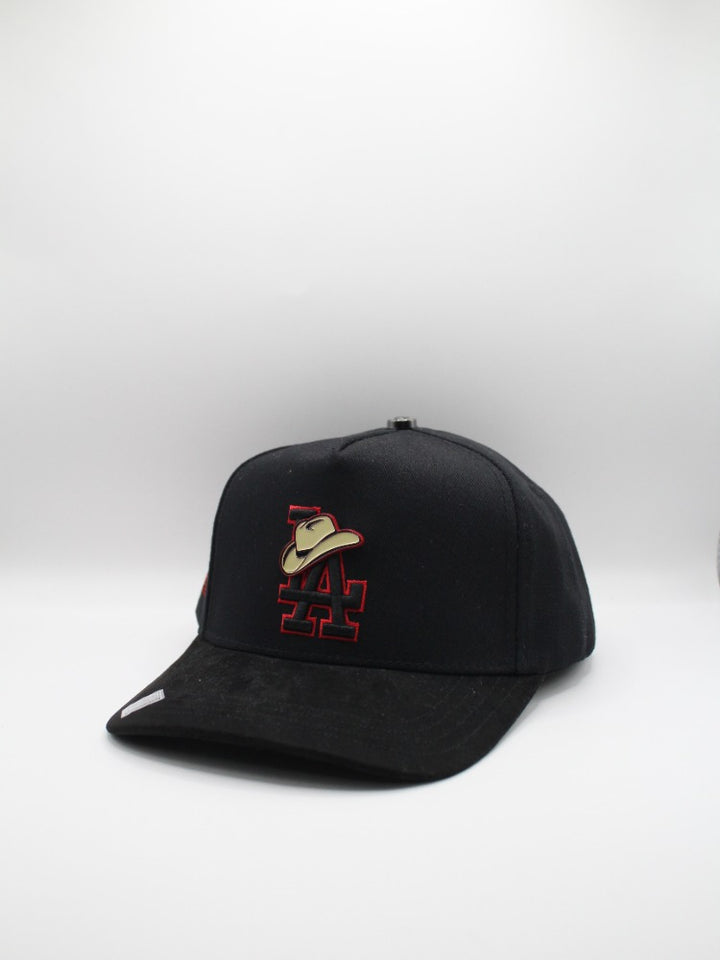 LA SOMBRERO BLACK  RED