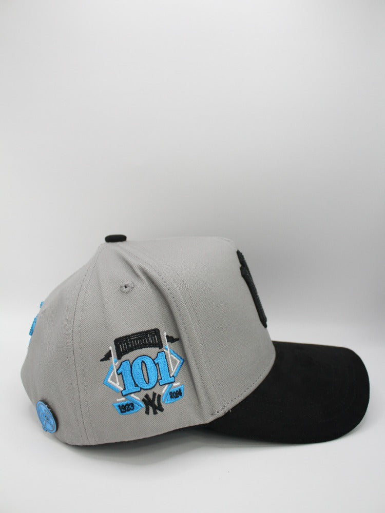 KEVIN HATS BLUE GRAY
