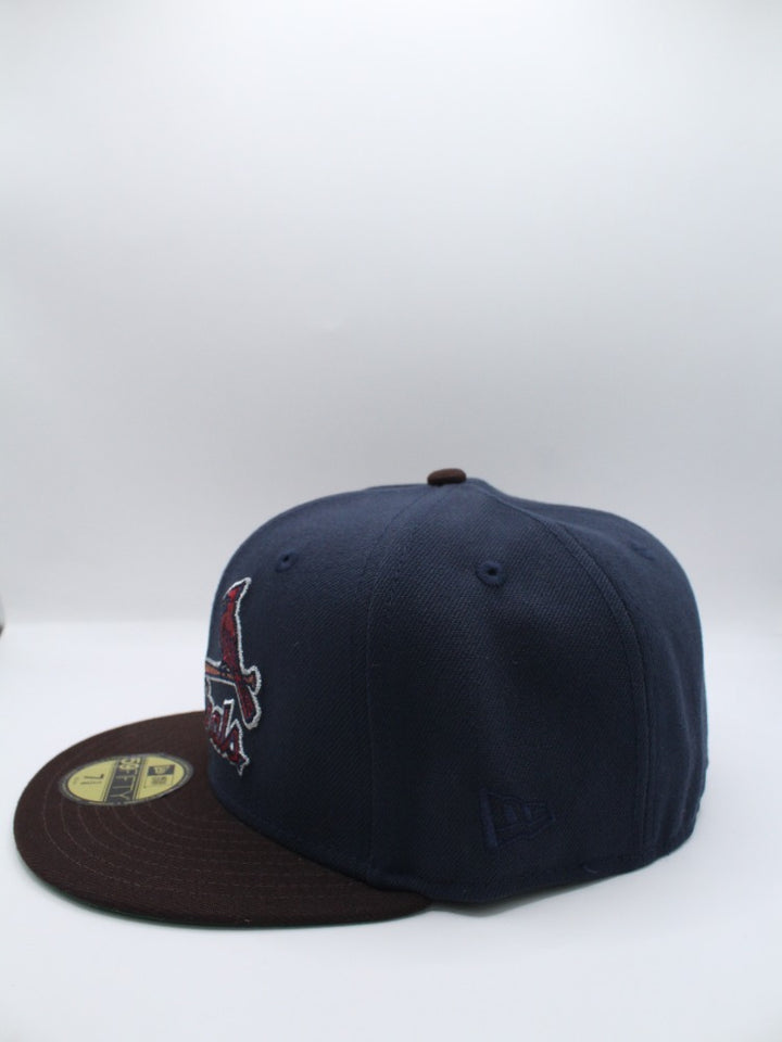 CARDINALS FINAL SEASON 2005 NAVY/BROWN