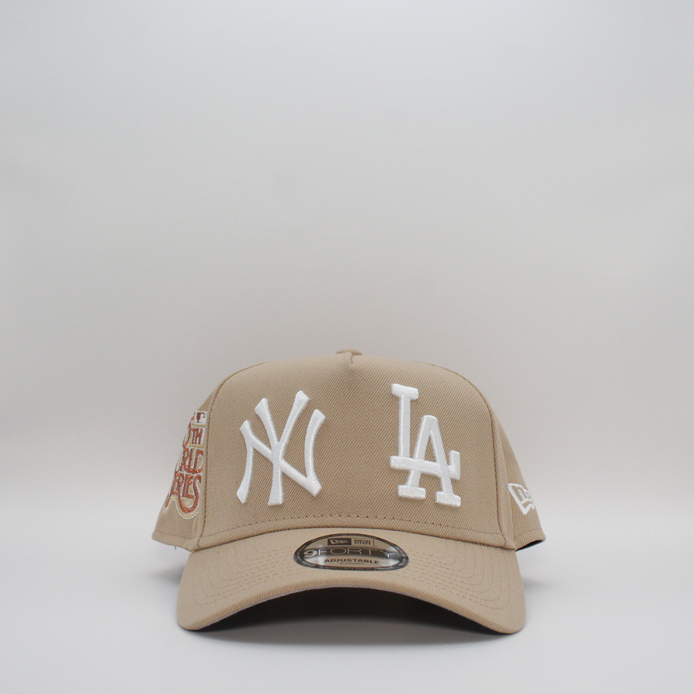 NY LA 75 WORLD SERIES BEIGE