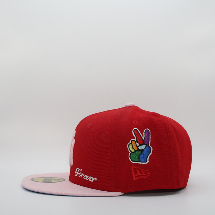 NY Yankees RED/PINK